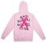 Buy Anti Social Social Reebok Club Cancelled Hoodie Pink