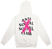 Anti Social Social Reebok Club Cancelled Hoodie White Anti Social Social Reebok Club Cancelled Hoodie White