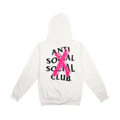 ASSC Reebok Club Cancelled Hoodie White