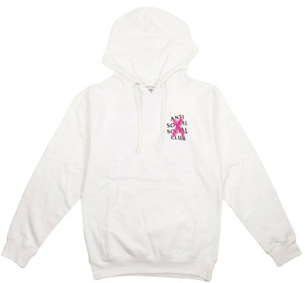 Anti Social Social Reebok Club Cancelled Hoodie White Order Anti Social Social Reebok Club Cancelled Hoodie White