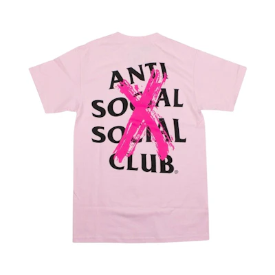 ASSC Reebok Club Cancelled T-Shirt Pink