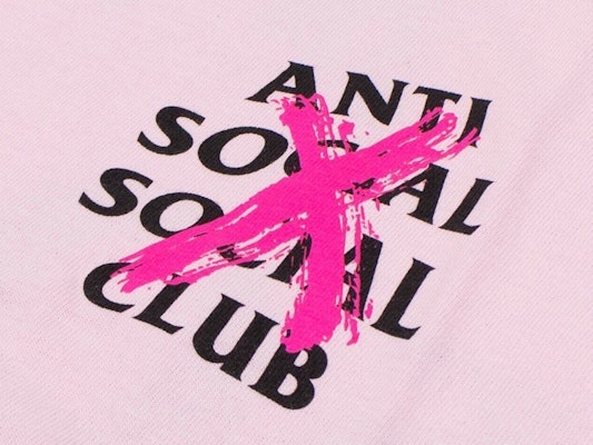 Anti Social Social Reebok Club Cancelled T-Shirt Pink Lookbook Anti Social Social Reebok Club Cancelled T-Shirt Pink