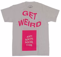 Anti Social Social Reebok Club CYA Get Weird T-Shirt White Anti Social Social Reebok Club CYA Get Weird T-Shirt White
