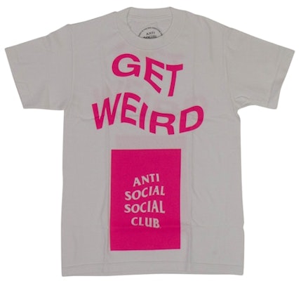 Anti Social Social Reebok Club CYA Get Weird T-Shirt White Buy Anti Social Social Reebok Club CYA Get Weird T-Shirt White