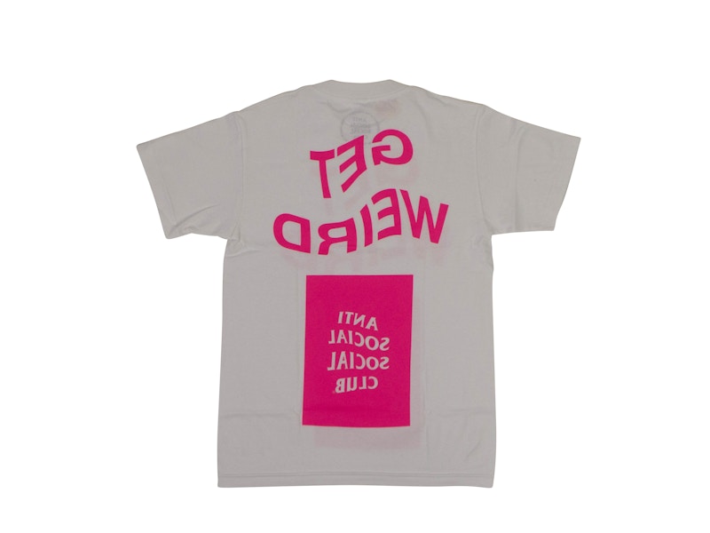 Order Anti Social Social Reebok Club CYA Get Weird T-Shirt White