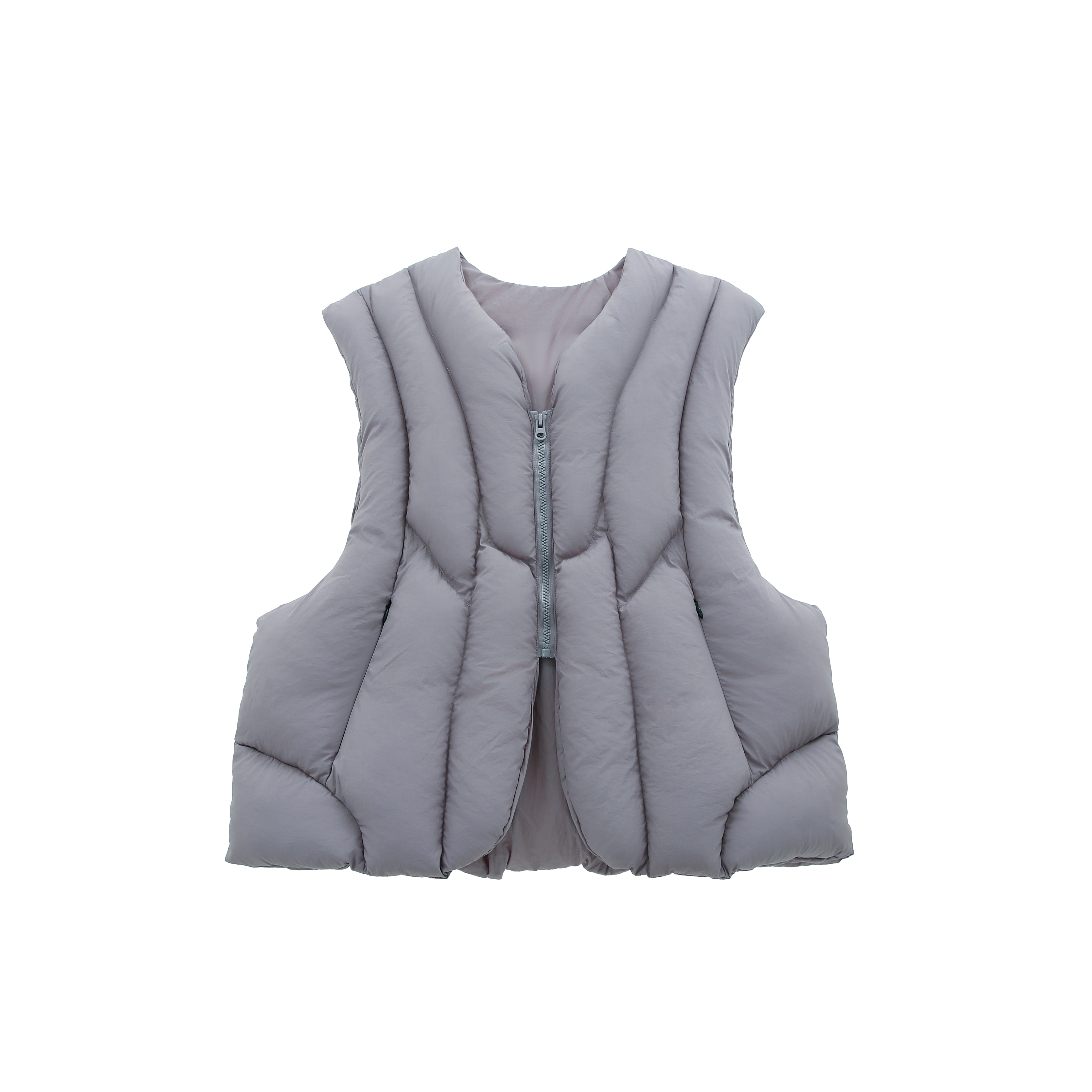 ANYWEARLAB Oversized High-Street Nylon Puffer Vest Unisex WT15