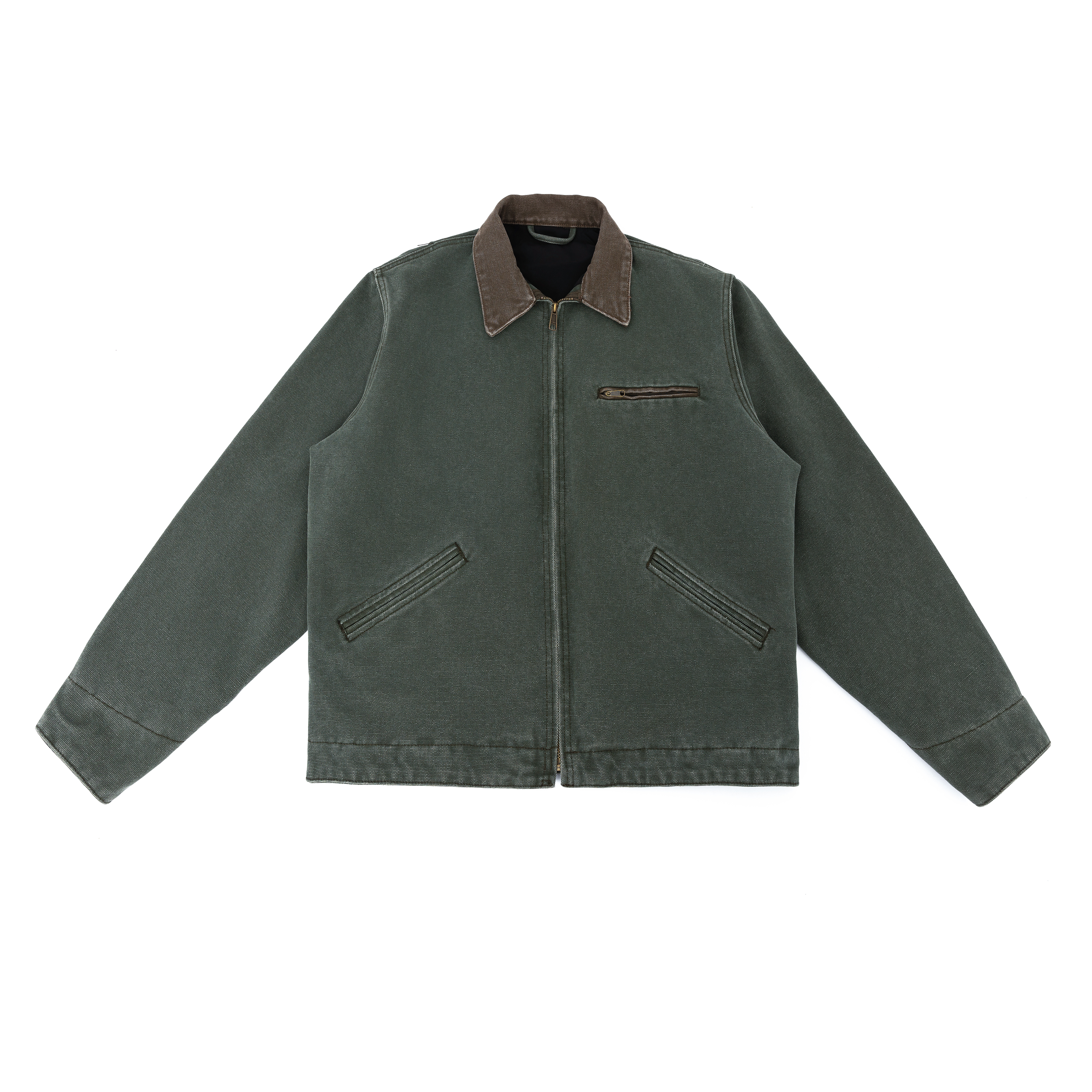 ANYWEARLAB Vintage Washed Canvas Detroit Workwear Cleanfit Carhartt Jacket Unisex 00WT05