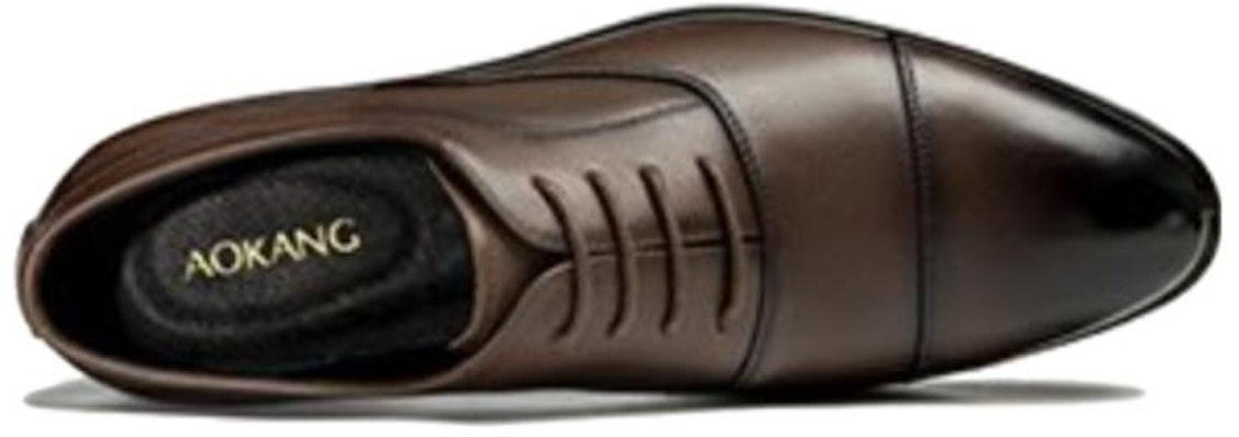Aokang 'Brown Round Toe Dress Shoes' 1233111028 Shop Aokang 'Brown Round Toe Dress Shoes' 1233111028