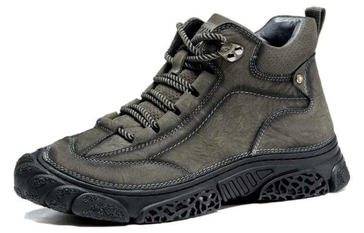 Order Botas de Tobillo Outdoor Grises Aokang 1223023003