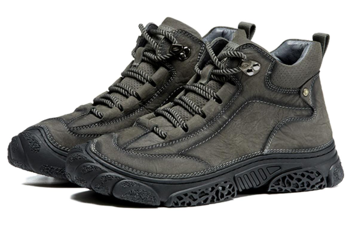 Lookbook Botas de Tobillo Outdoor Grises Aokang 1223023003