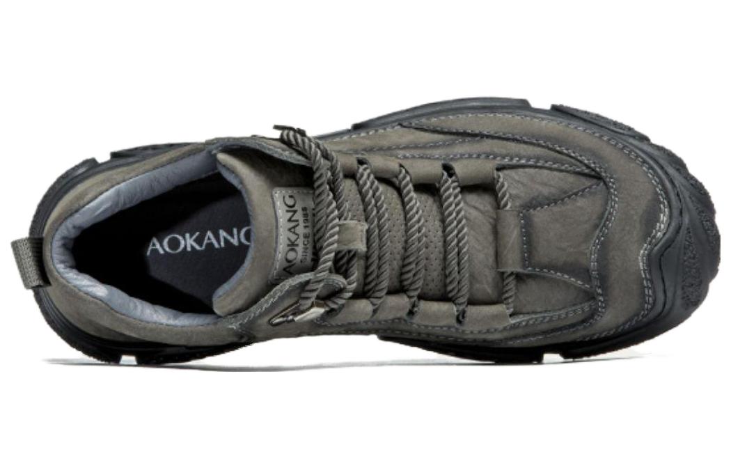 Shop Botas de Tobillo Outdoor Grises Aokang 1223023003