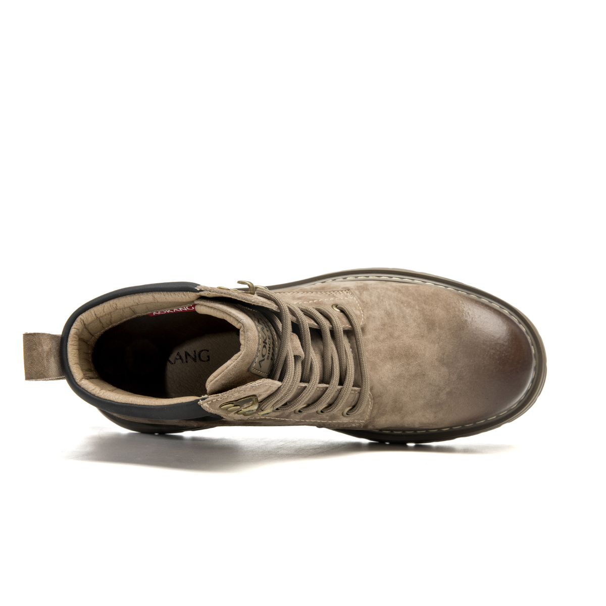 Aokang 'Pigskin Daily Mid-Cut Outdoor Boot' 圖 4