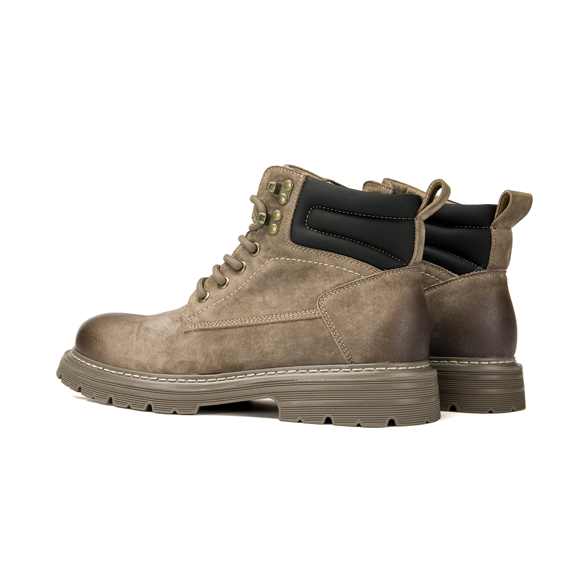 Aokang 'Pigskin Daily Mid-Cut Outdoor Boot' 圖 5