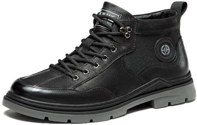 아오캉 블랙 트렌디 앵클 마틴부츠 (Aokang Black Trendy Ankle Martin Boots) 1223223015 Order 아오캉 블랙 트렌디 앵클 마틴부츠 (Aokang Black Trendy Ankle Martin Boots) 1223223015