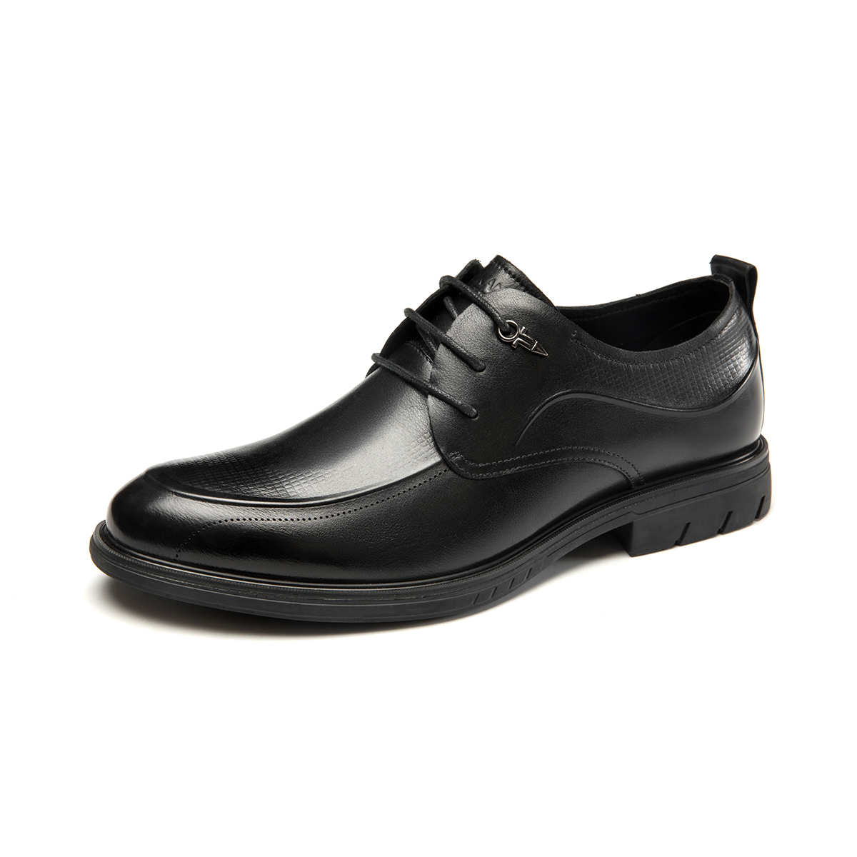 Order Aokang Formal Hitam 'Gaya Inggris Tali Sepatu' 1233111019