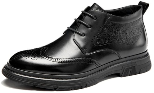 奥康黑色布洛克踝靴 1223011012 Order 奥康黑色布洛克踝靴 1223011012