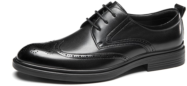 Aokang Brogue Kasut Oxford Kulit 'Hitam Perniagaan' 1223211020 Order Aokang Brogue Kasut Oxford Kulit 'Hitam Perniagaan' 1223211020