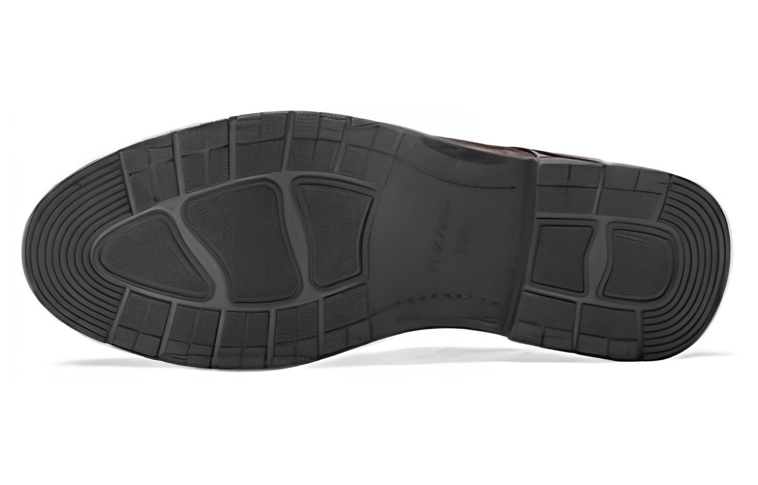 Aokang Business Commute 'Brown Leather Dress Shoes' 圖 4