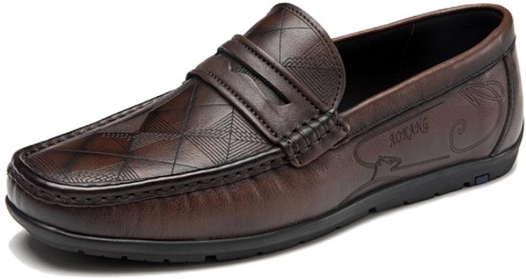 Aokang Casual Loafer 'Comfortable Flat Brown Leather' 1223424016 Buy Aokang Casual Loafer 'Comfortable Flat Brown Leather' 1223424016