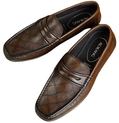 Aokang Casual Loafer 'Comfortable Flat Brown Leather' 1223424016 Shop Aokang Casual Loafer 'Comfortable Flat Brown Leather' 1223424016