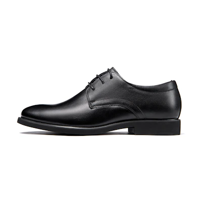 Aokang Classic Leather Dress Shoe 'Black CMFT'