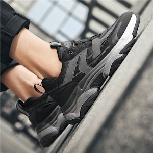 奥康经典复古厚底低帮“老爹鞋” 1110730361 1