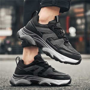 奥康经典复古厚底低帮“老爹鞋” 1110730361 2