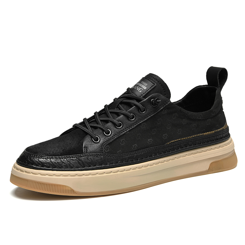 Order Zapatillas Aokang Clásicas de Punta Redonda con Suela Gruesa Elevada Casual. 1235322039W