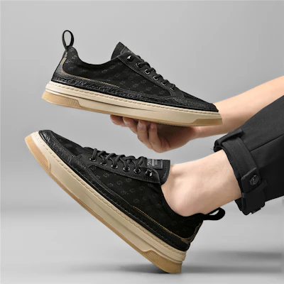 Zapatillas Aokang Clásicas de Punta Redonda con Suela Gruesa Elevada Casual. 1235322039W Sizing Zapatillas Aokang Clásicas de Punta Redonda con Suela Gruesa Elevada Casual. 1235322039W