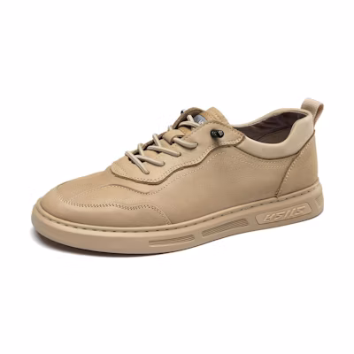 Aokang Classic Round Toe Lace-Up Low Top 'Apricot'