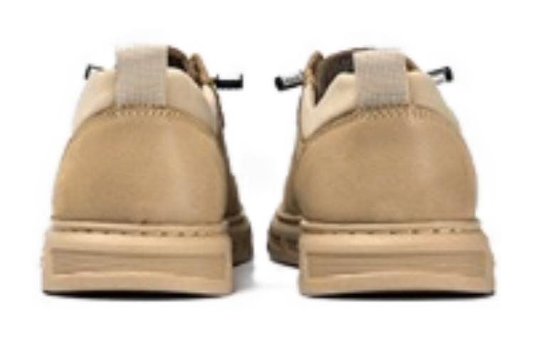 Aokang Classic Round Toe Lace-Up Low Top 'Apricot' 圖 3