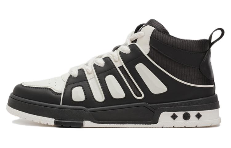 AOKANG Cloud Series High-Top Sneakers Black/White - Stylish & Comfortable. 6231522062