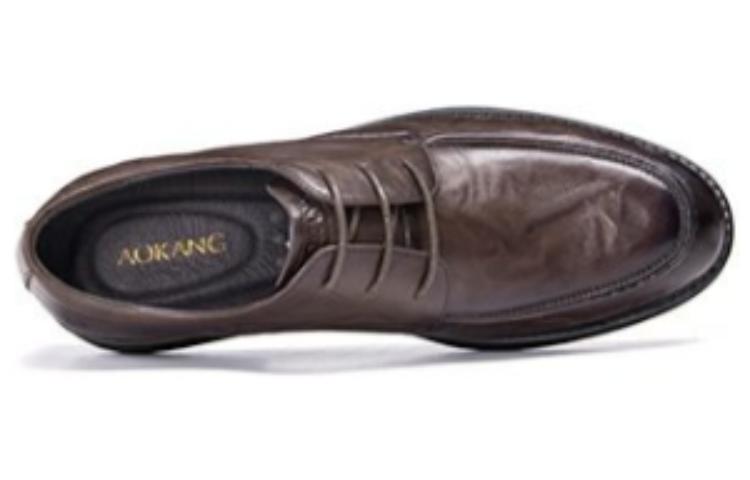 Shop Aokang Derby 'British Retro Business Brown' 1223211059