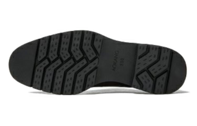 Aokang Dress Shoe 'Brown Business Commute CMFT' 圖 4