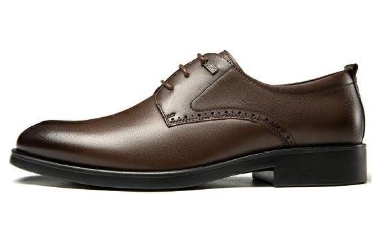 Aokang Dress Shoe 'Brown Fashion Versatile' 1223211104