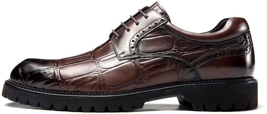 Sepatu Aokang Pria Coklat Fashion Retro Inggris Nyaman Bertatahkan 1223611001 Buy Sepatu Aokang Pria Coklat Fashion Retro Inggris Nyaman Bertatahkan 1223611001