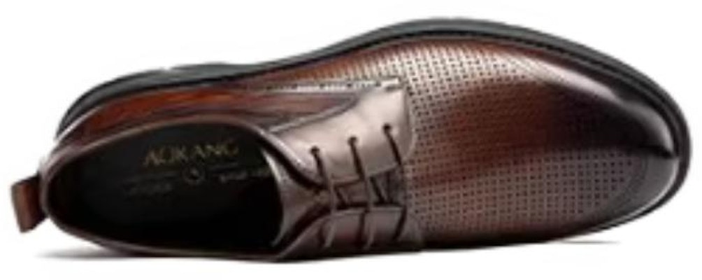 Aokang Dress Shoes 'Brown Leather' 1233814003 Lookbook Aokang Dress Shoes 'Brown Leather' 1233814003