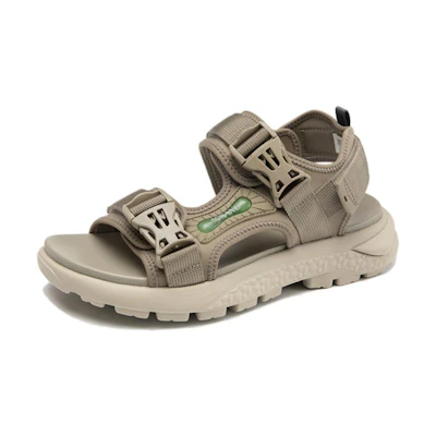 Aokang Fabric Fashion Casual Sandals 'Yellow Brown'