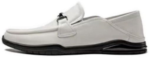 Aokang Fashion Round Toe Loafer 'White' 1233324016 Aokang Fashion Round Toe Loafer 'White' 1233324016