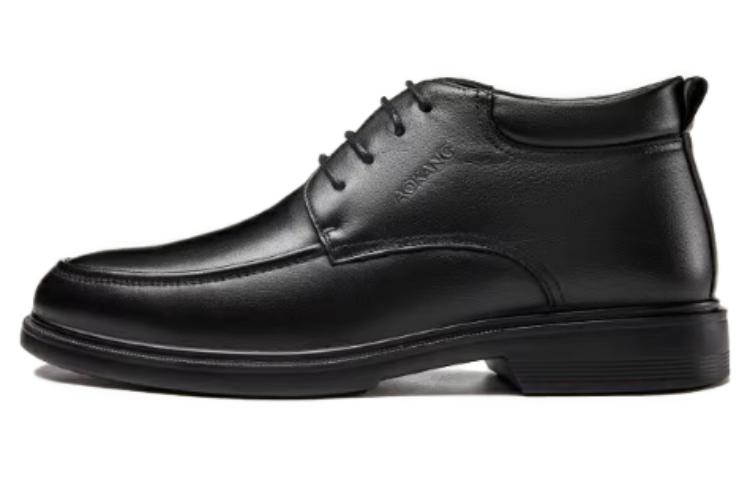 Aokang Formal Comfort Leather Shoes 'Versatile Black' 1213011032