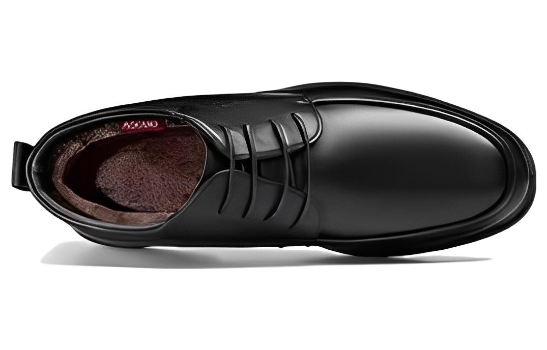 Lookbook Kasut Kulit Formal Selesa Aokang 'Hitam Serbaguna' 1213011032