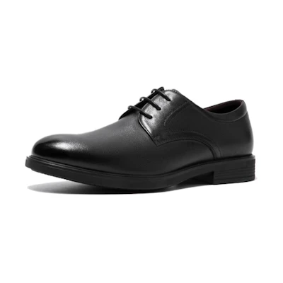 Aokang Formal Oxford 'Black Leather'