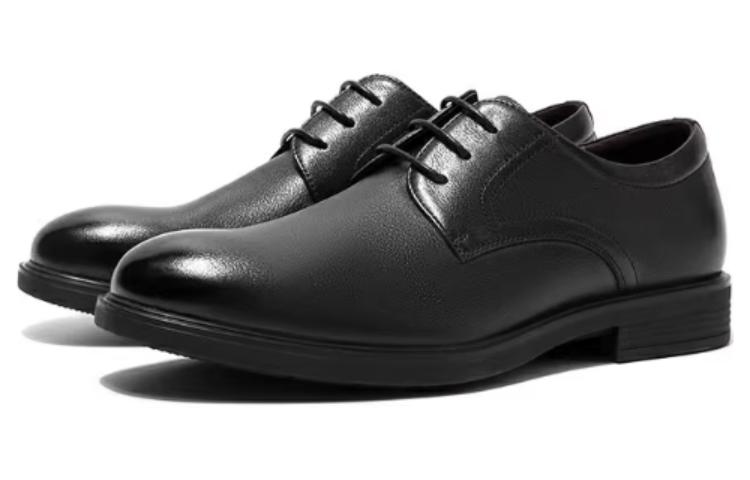 Aokang Formal Oxford 'Black Leather' 圖 2