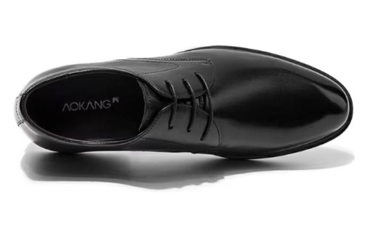 Aokang Formal Oxford 'Black Leather' 圖 3