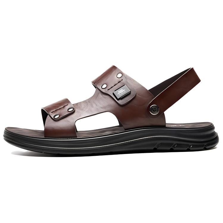 AOKANG Genuine Leather Comfortable Breathable Classic Sandals 1245721063N