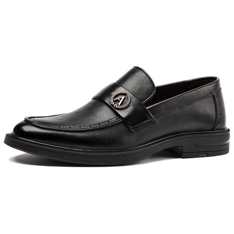 AOKANG Genuine Leather Loafers Business Casual Slip-On Shoes 1245111118N