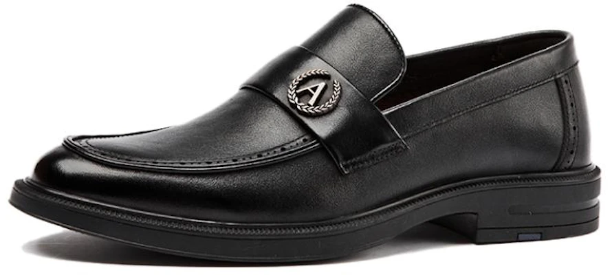 AOKANG Genuine Leather Loafers Business Casual Slip-On Shoes 1245111118N Buy AOKANG Genuine Leather Loafers Business Casual Slip-On Shoes 1245111118N