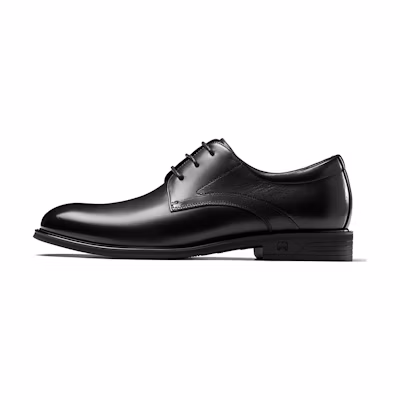 Aokang Kunpeng Series 'Black Round Toe Lace-Up Dress Shoes'