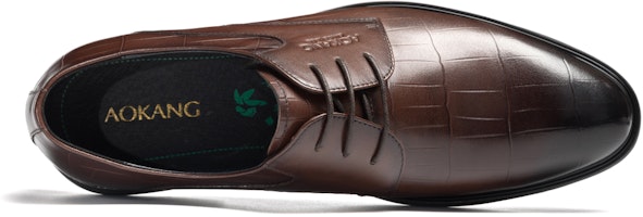 Kasut Kulit Formal Hitam Aokang Kunpeng Series 'Trendy' T223111033 1