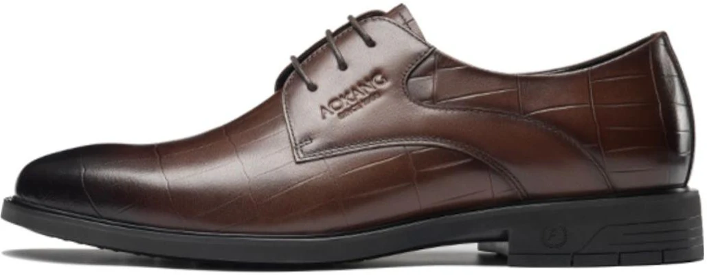 奥康鲲鹏系列 棕色 '英伦商务格子' T223111034 Buy 奥康鲲鹏系列 棕色 '英伦商务格子' T223111034